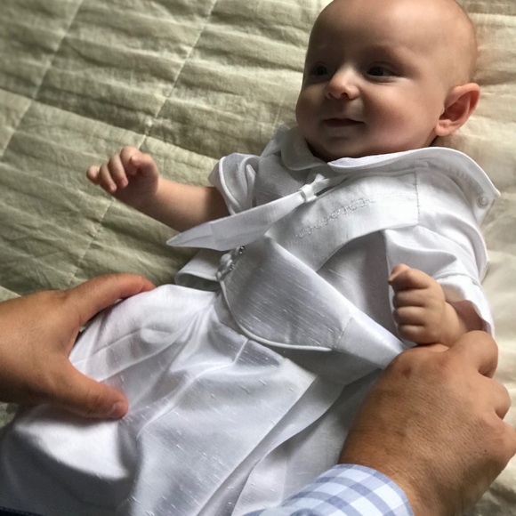 Alejandro Boys Christening Outfit by Piccolo Bacio